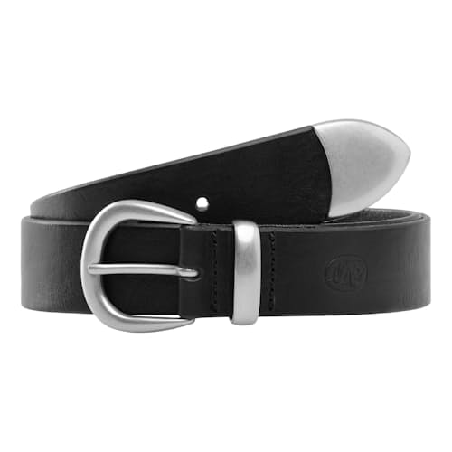 laydown image of Western Bridle Leather Belt