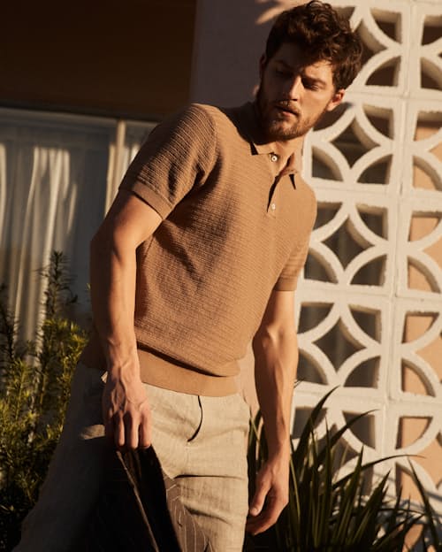 lifestyle image of Lachlan Links Polo