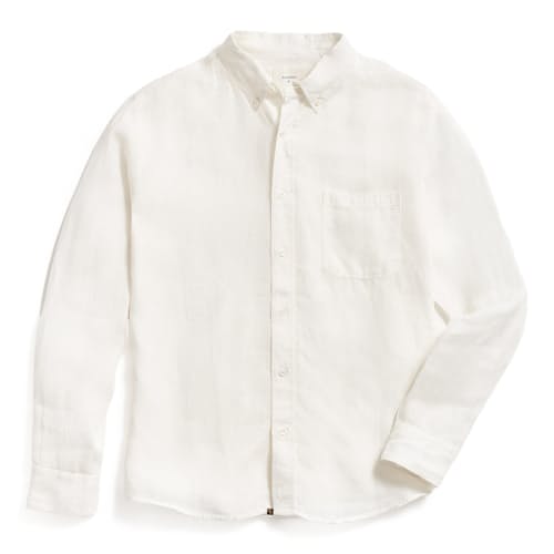 laydown image of Tuscumbia Linen Shirt