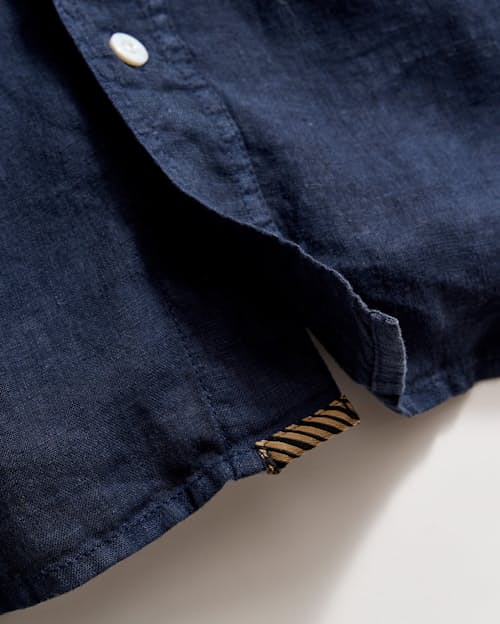laydown detail image of Tuscumbia Linen Short Sleeve Shirt