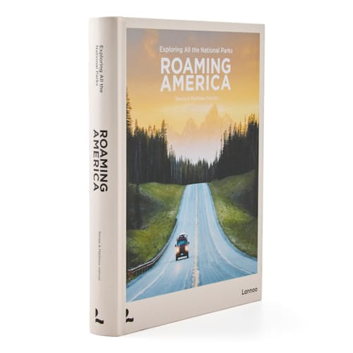 laydown image of Roaming America - Coffee Table Book
