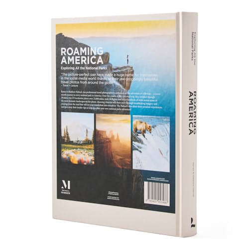 laydown image of Roaming America - Coffee Table Book