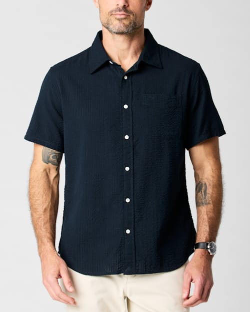 Zac is 6'0", 175lbs, and wearing size M