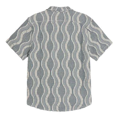 laydown image of Camp Collar Waffle Shirt