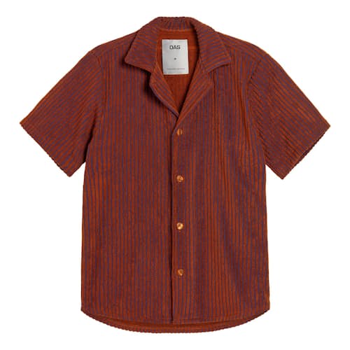 laydown image of Deep Cut Cuba Terry Shirt
