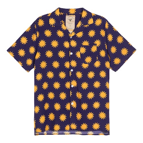 laydown image of Sunday Sun Viscose Shirt