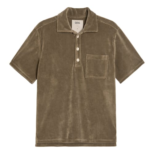 laydown image of Morel Girona Velour Shirt