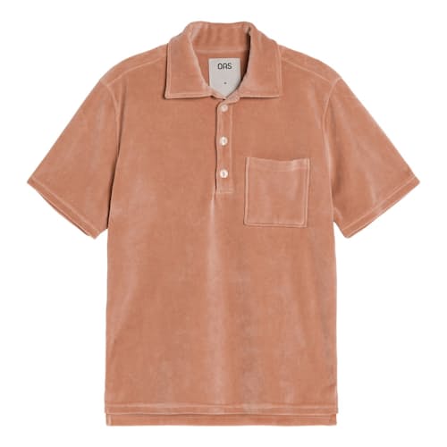 laydown image of Cameo Girona Velour Shirt