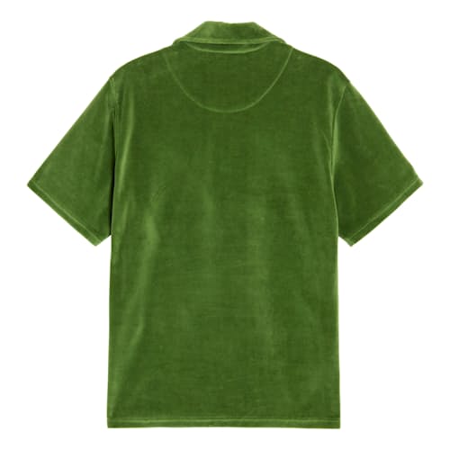 laydown image of Penny Green Girona Velour Shirt