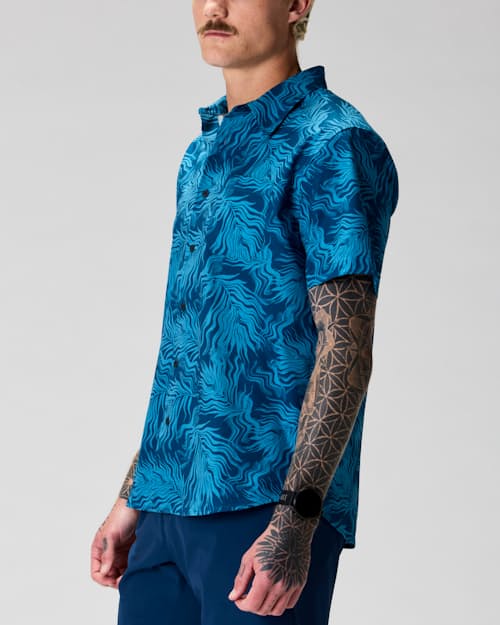 on model image of Airweave Performance Shirt