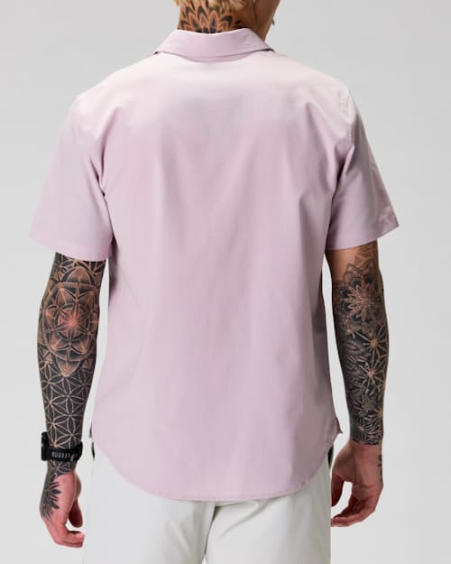 on model image of Airweave Performance Shirt