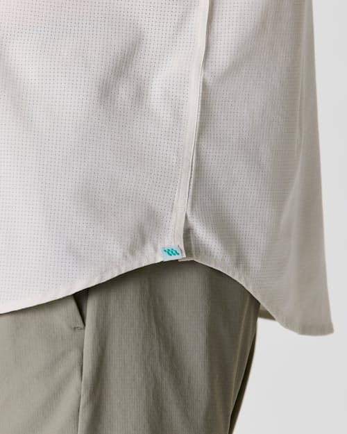 on model image of Airweave Performance Shirt