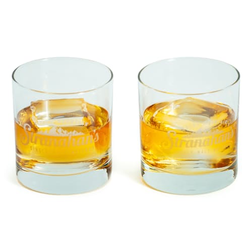 laydown image of Glass Tumblers - Set of 2