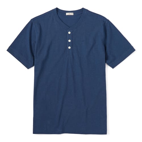 laydown image of Hemp Henley