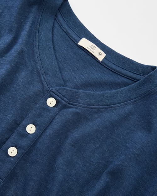 laydown detail image of Hemp Henley