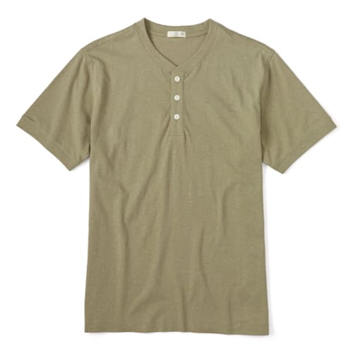 laydown image of Hemp Henley