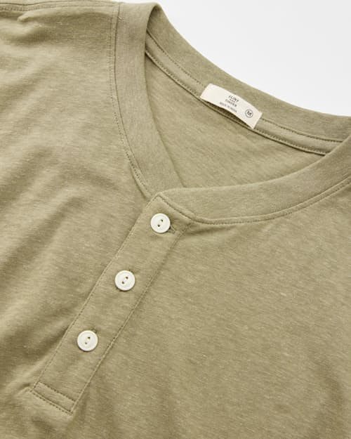 laydown detail image of Hemp Henley