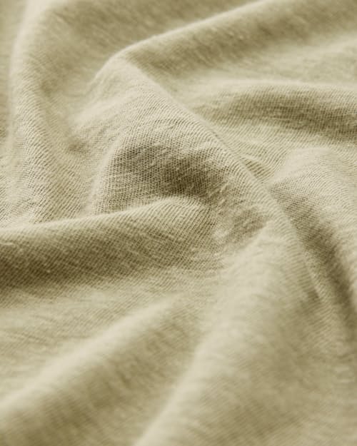 laydown detail image of Hemp Henley