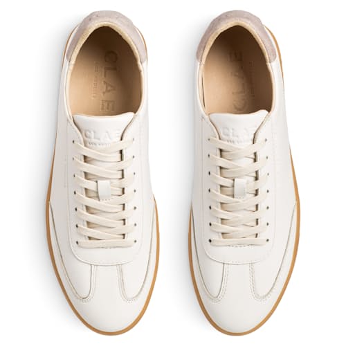 laydown image of Deane Leather Sneaker