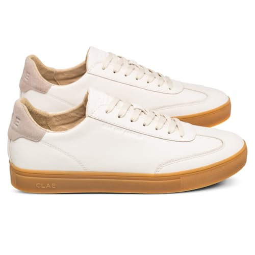 laydown image of Deane Leather Sneaker