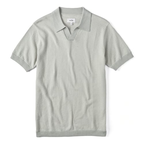 laydown image of Cotton Cashmere Goleta Polo