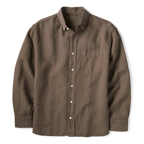 laydown image of Big Oxford Shirt