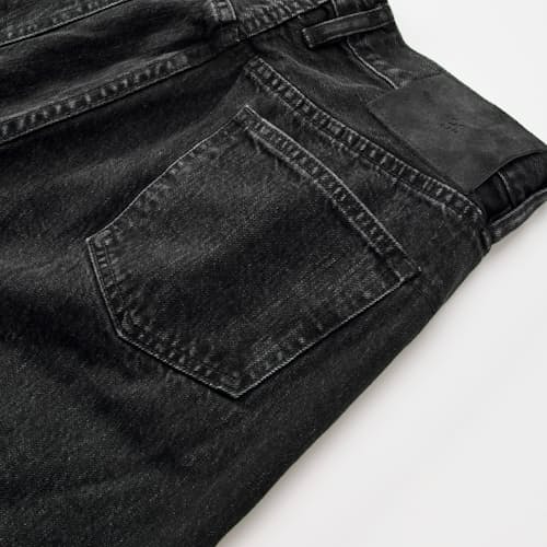 laydown detail image of Classic Straight Selvedge Denim Jeans