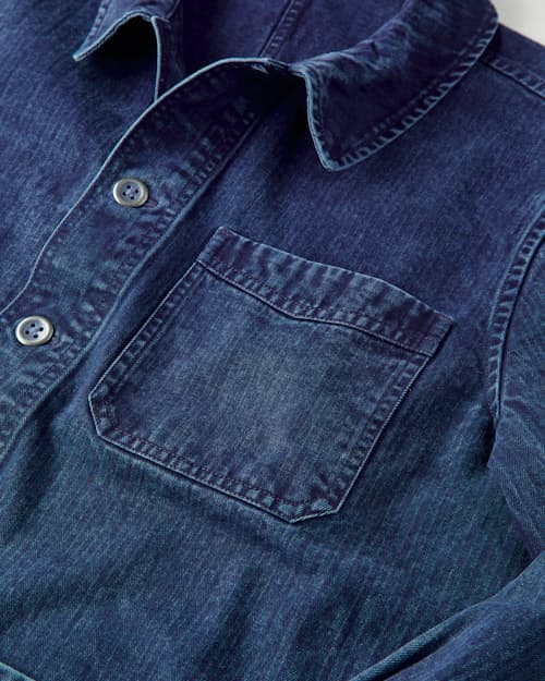 laydown detail image of French Work Jacket