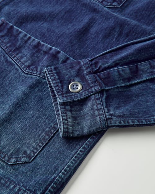 laydown detail image of French Work Jacket