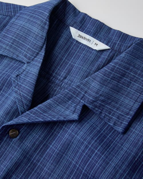 laydown detail image of Open Collar Shirt