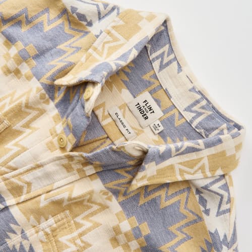 lifestyle image of Southwestern Flannel Shirt