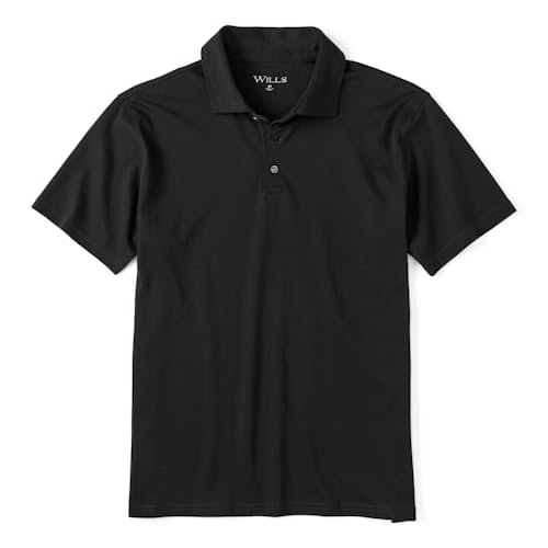 laydown image of AloeKnit Polo Shirt