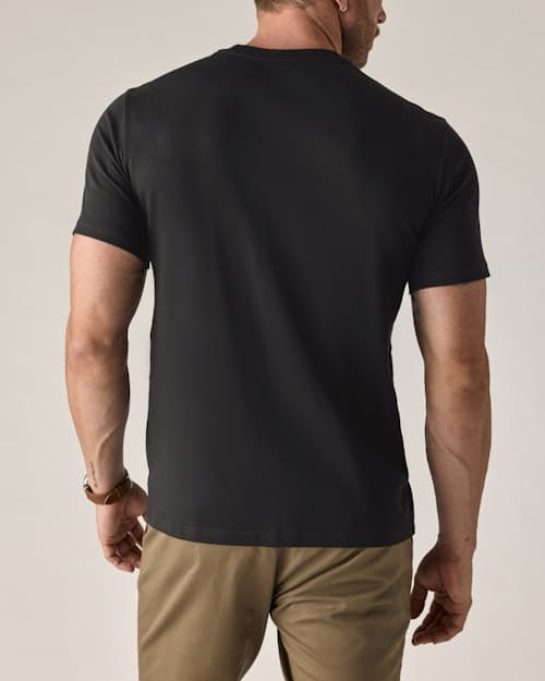 on model image of AloeKnit T-Shirt