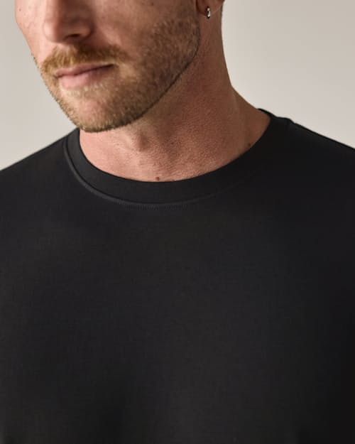 on model image of AloeKnit T-Shirt