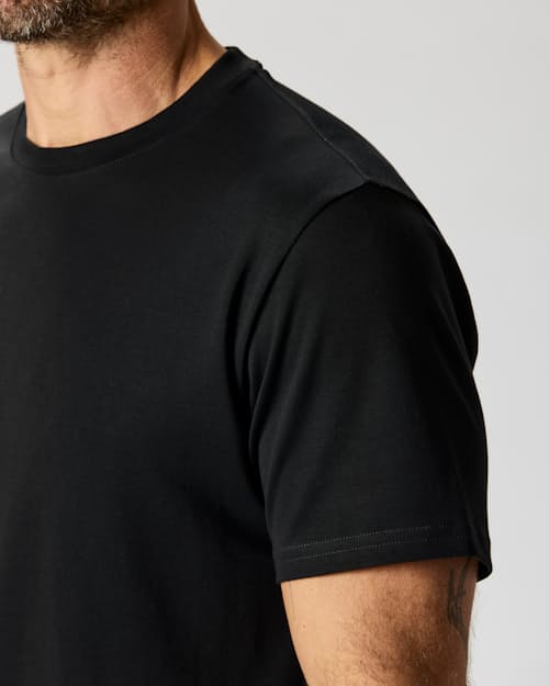 on model image of AloeKnit T-Shirt