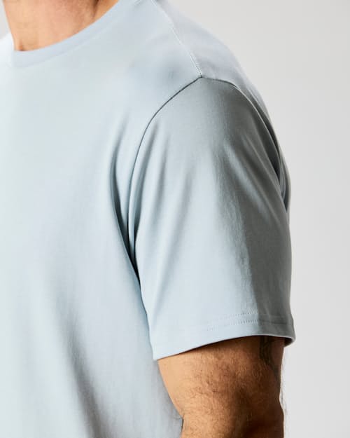 on model image of AloeKnit T-Shirt