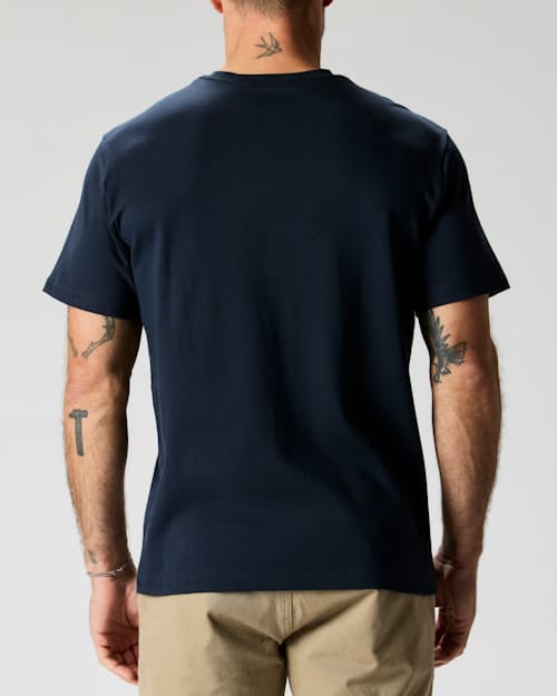 on model image of AloeKnit T-Shirt