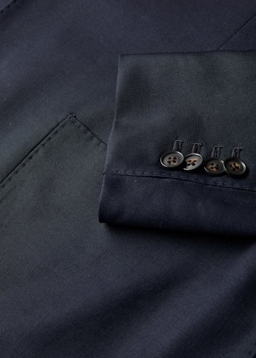 laydown detail image of Rosedale Classic Patch Pocket Suit Jacket