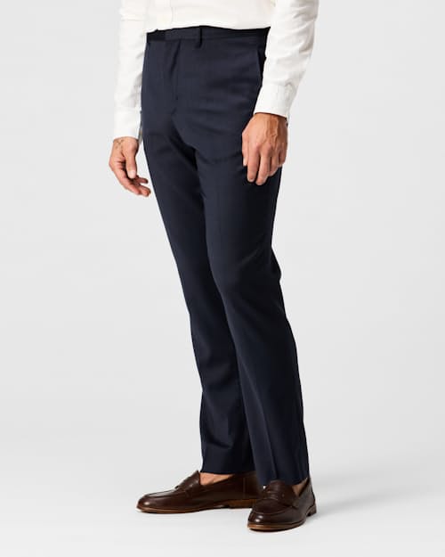 on model image of Rosedale Classic Suit Pant