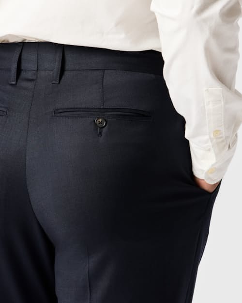 on model image of Rosedale Classic Suit Pant