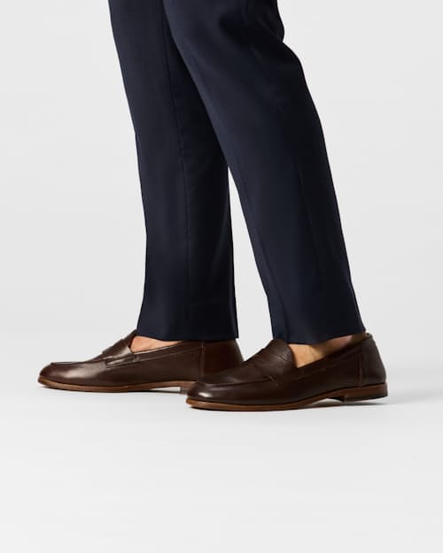 on model image of Rosedale Classic Suit Pant