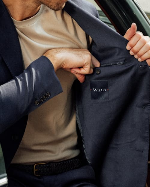 lifestyle image of Rosedale Classic Patch Pocket Suit Jacket