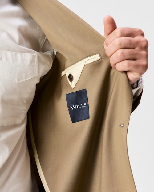 on model image of Rosedale Classic Patch Pocket Suit Jacket