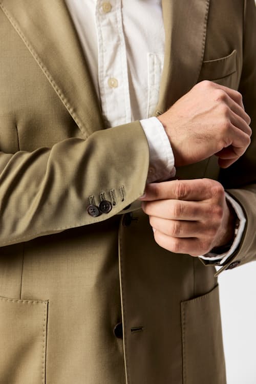 on model image of Rosedale Classic Patch Pocket Suit Jacket