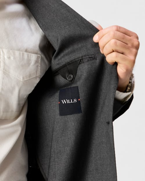 on model image of Rosedale Classic Patch Pocket Suit Jacket