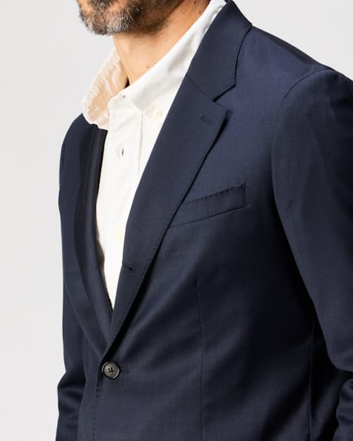 on model image of Rosedale Classic Patch Pocket Suit Jacket