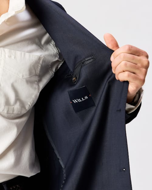 on model image of Rosedale Classic Patch Pocket Suit Jacket