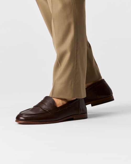 on model image of Rosedale Classic Suit Pant
