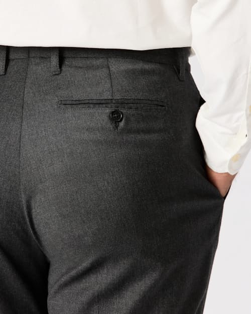 on model image of Rosedale Classic Suit Pant