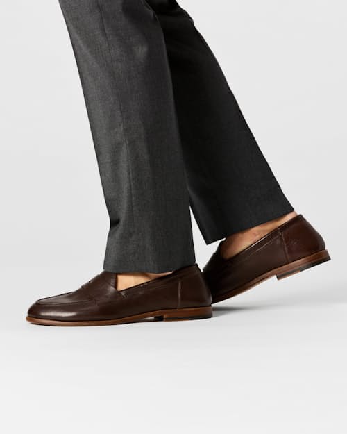 on model image of Rosedale Classic Suit Pant